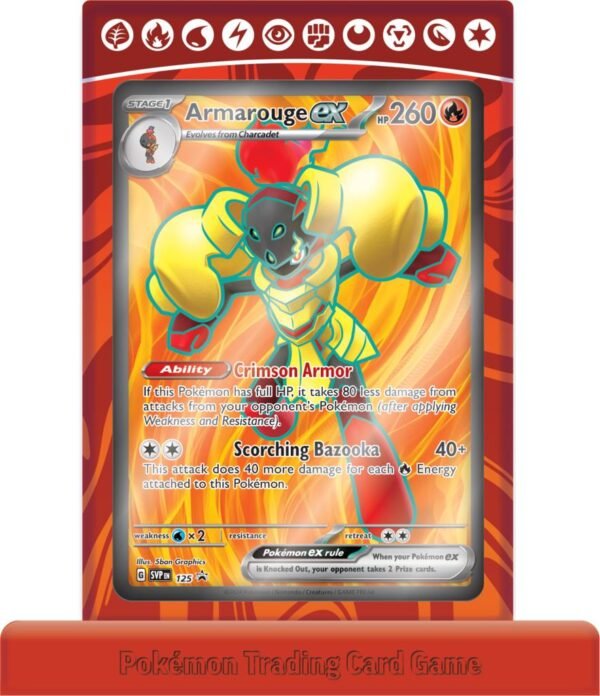 Pokemon Armarouge ex Premium Collection - Afbeelding 3