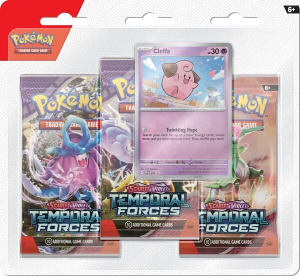 Pokemon Temporal Forces - 3-Pack Blister - Afbeelding 3