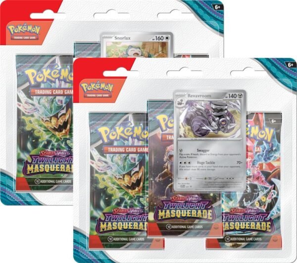 Pokemon Twilight Masquerade - 3-Pack Blister