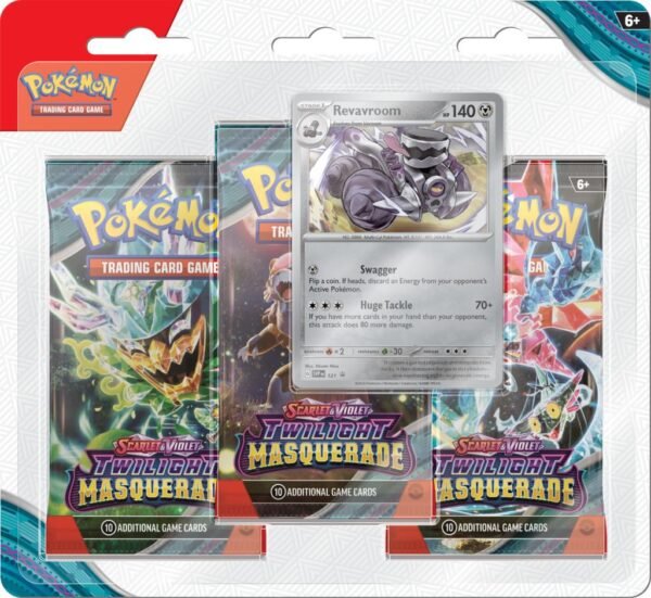 Pokemon Twilight Masquerade - 3-Pack Blister - Afbeelding 3
