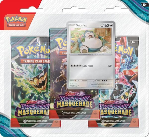 Pokemon Twilight Masquerade - 3-Pack Blister - Afbeelding 2