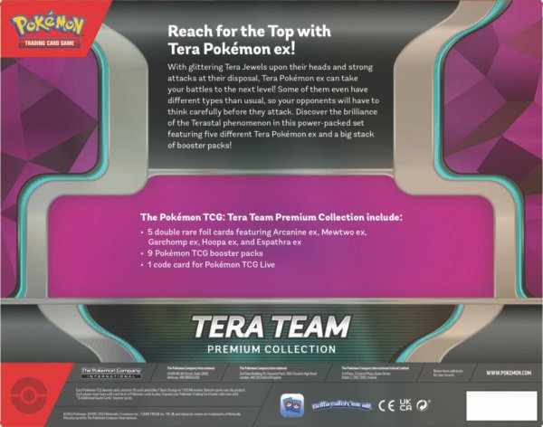 Pokemon Tera Team Premium Collection Box - Afbeelding 4