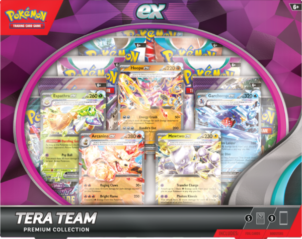Pokemon Tera Team Premium Collection Box - Afbeelding 3