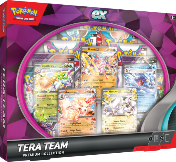 Pokemon Tera Team Premium Collection Box
