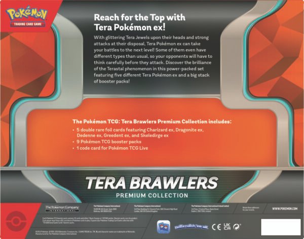 Pokemon Tera Brawlers Premium Collection Box - Afbeelding 2