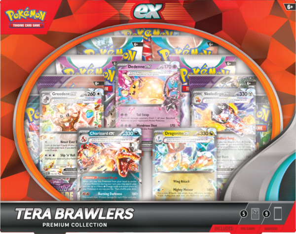 Pokemon Tera Brawlers Premium Collection Box - Afbeelding 4
