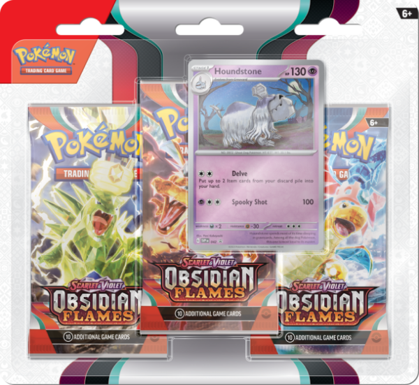 Pokemon Obsidian Flames - 3-Pack Blister - Afbeelding 3