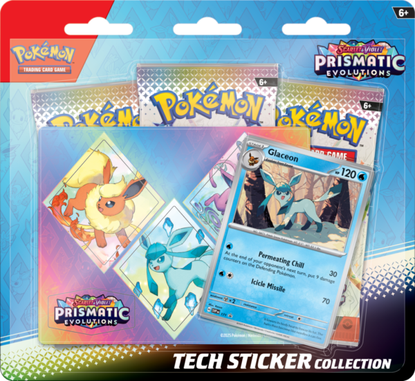 Pokemon Prismatic Evolutions - Tech Sticker Blister - Afbeelding 5