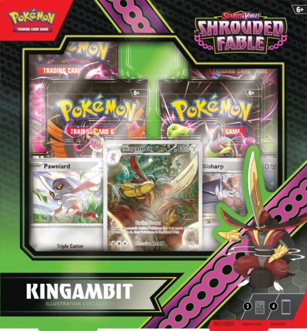 Pokemon Illustration Kingambit Box - Afbeelding 3