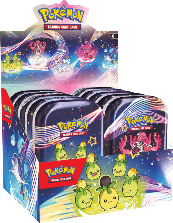 Pokemon Paldean Fates Mini Tin Display