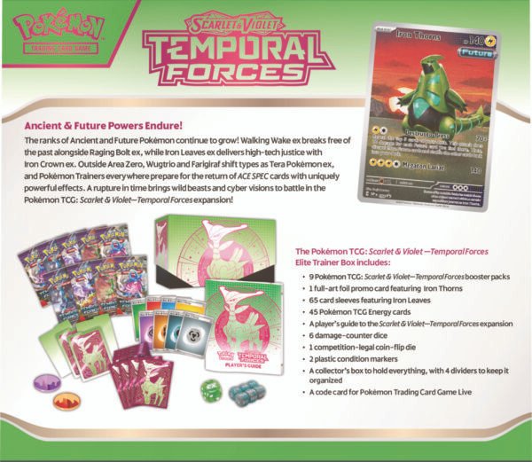 Pokemon Temporal Forces Elite Trainer Box - Afbeelding 2